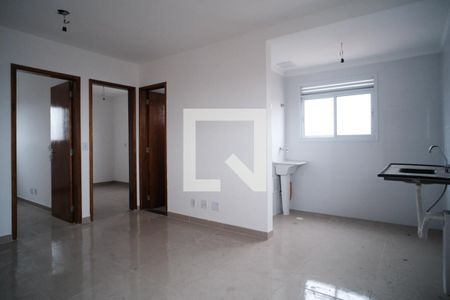 Sala/Cozinha de apartamento à venda com 2 quartos, 39m² em Vila Guilhermina, São Paulo