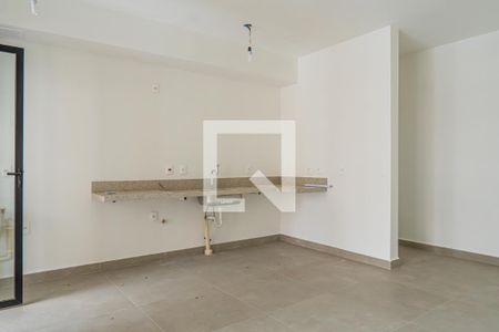 Sala/Cozinha de apartamento à venda com 2 quartos, 66m² em Swiss Park, Campinas