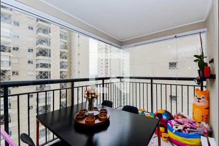 Varanda da Sala de apartamento à venda com 2 quartos, 68m² em Jardim Flor da Montanha, Guarulhos