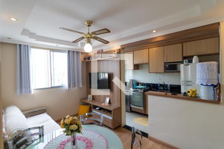 Sala de apartamento à venda com 2 quartos, 46m² em Jardim Márcia, Campinas