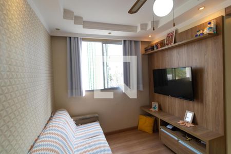 Sala de apartamento à venda com 2 quartos, 46m² em Jardim Márcia, Campinas