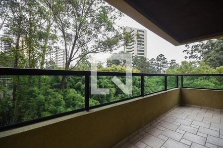 Varanda de apartamento à venda com 4 quartos, 180m² em Vila Sonia, São Paulo