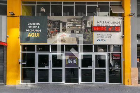 Studio para alugar com 36m², 1 quarto e sem vaga Studio para alugar com 36m², 1 quarto e sem vagaFachada