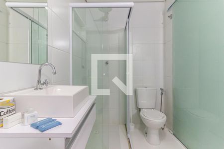 Studio para alugar com 36m², 1 quarto e sem vaga Studio para alugar com 36m², 1 quarto e sem vagaBanheiro