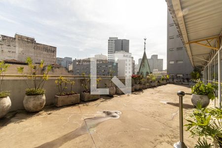 Studio para alugar com 36m², 1 quarto e sem vaga Studio para alugar com 36m², 1 quarto e sem vagaÁrea Comum - Terraço