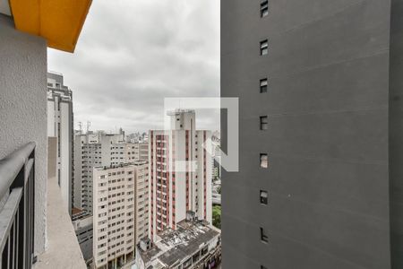 Varanda de kitnet/studio à venda com 1 quarto, 25m² em Bela Vista, São Paulo