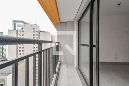 Varanda de kitnet/studio à venda com 1 quarto, 25m² em Bela Vista, São Paulo