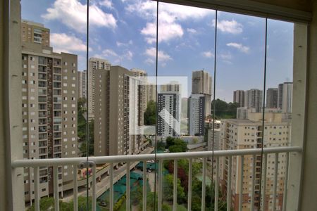 Varanda da Sala de apartamento para alugar com 2 quartos, 49m² em Parque Reboucas, São Paulo