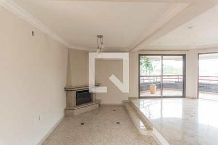 Sala- Lareira de apartamento à venda com 4 quartos, 260m² em Jardim Paraíso, Campinas