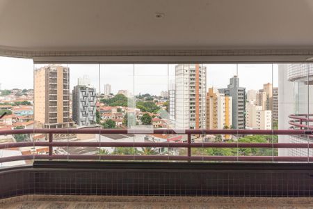 Sacada da Sala de apartamento à venda com 4 quartos, 260m² em Jardim Paraíso, Campinas