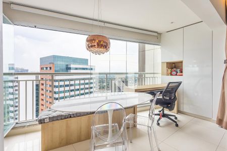 Varanda de apartamento para alugar com 1 quarto, 35m² em Pinheiros, São Paulo