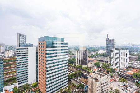 Vista da Varanda de apartamento para alugar com 1 quarto, 35m² em Pinheiros, São Paulo