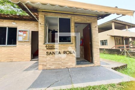 Fachada e portaria de apartamento à venda com 2 quartos, 60m² em Santa Rosa, Niterói