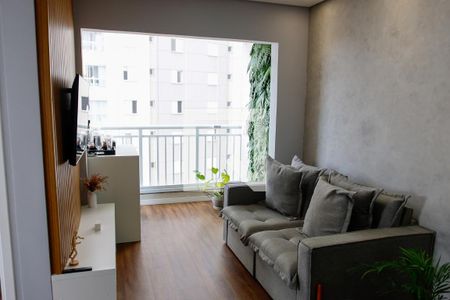 sala de apartamento à venda com 2 quartos, 46m² em Padroeira, Osasco