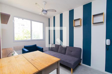 Sala de apartamento para alugar com 1 quarto, 25m² em Bela Vista, São Paulo