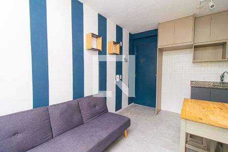 Sala de apartamento para alugar com 1 quarto, 25m² em Bela Vista, São Paulo