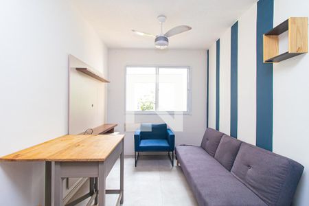 Sala de apartamento para alugar com 1 quarto, 25m² em Bela Vista, São Paulo