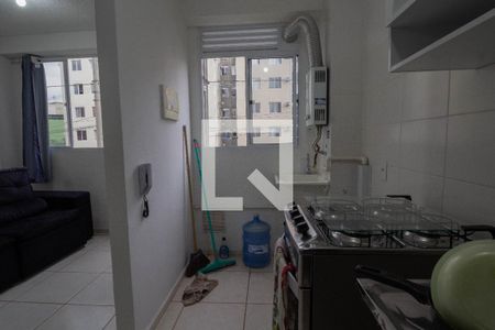 Cozinha e Área de Serviço de apartamento para alugar com 2 quartos, 44m² em Curicica, Rio de Janeiro