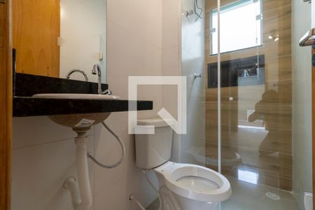 Banheiro de apartamento à venda com 1 quarto, 33m² em Vila Prudente, São Paulo