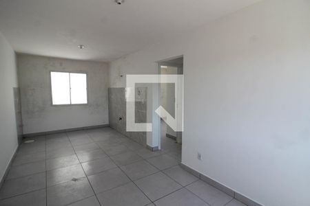 Sala/Cozinha de apartamento à venda com 2 quartos, 47m² em Niterói, Canoas