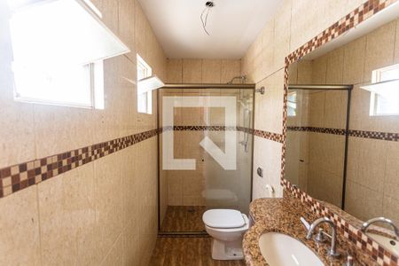 Banheiro da Suíte de apartamento à venda com 3 quartos, 93m² em Nova Suíça, Belo Horizonte