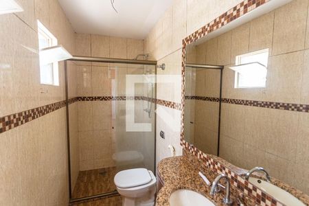 Banheiro da Suíte de apartamento à venda com 3 quartos, 93m² em Nova Suíça, Belo Horizonte