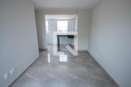 Sala / cozinha americana de apartamento para alugar com 3 quartos, 70m² em Letícia, Belo Horizonte