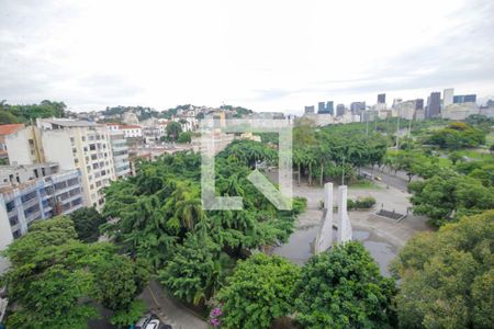 Vista do Quarto de kitnet/studio para alugar com 1 quarto, 23m² em Glória, Rio de Janeiro