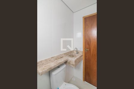 Banheiro da Suite de apartamento à venda com 2 quartos, 64m² em Bangú, Santo André