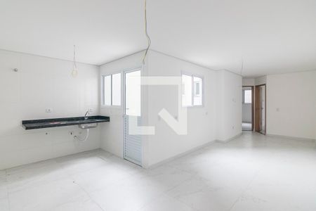 Sala de apartamento à venda com 2 quartos, 64m² em Bangú, Santo André