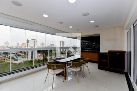 Varanda Gourmet  de apartamento à venda com 3 quartos, 164m² em Vila Rosalia, Guarulhos