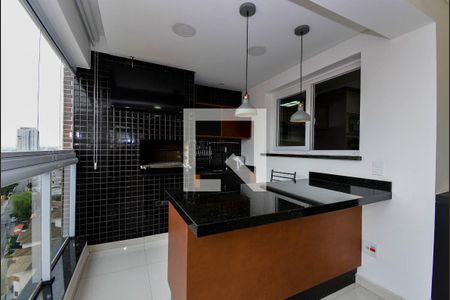 Varanda Gourmet  de apartamento à venda com 3 quartos, 164m² em Vila Rosalia, Guarulhos