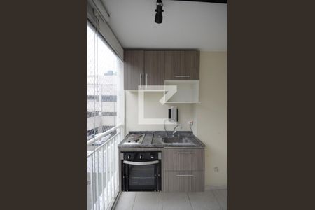 Varanda/ cozinha de kitnet/studio à venda com 1 quarto, 34m² em Ipiranga, São Paulo