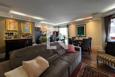 Sala de apartamento para alugar com 3 quartos, 146m² em Vila Olímpia, São Paulo