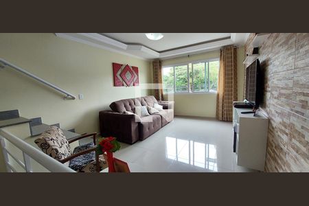 Sala de casa à venda com 3 quartos, 140m² em Jardim Stella, Santo André