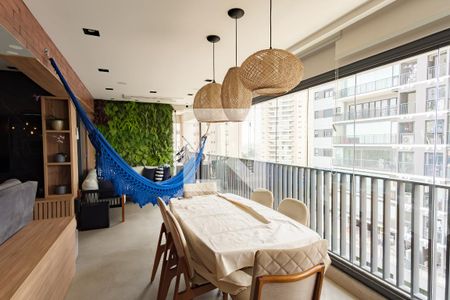 Varanda de apartamento à venda com 3 quartos, 123m² em Tatuapé, São Paulo