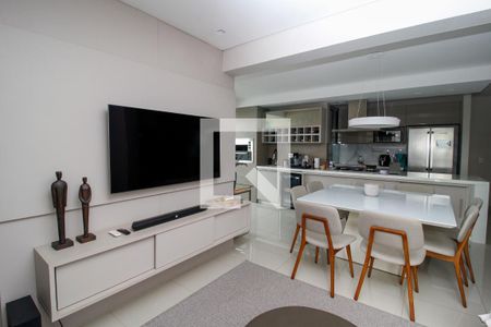 Sala de apartamento à venda com 2 quartos, 87m² em Sagrada Família, Belo Horizonte