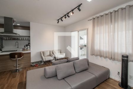 Sala de apartamento à venda com 2 quartos, 84m² em Vila Guilhermina, São Paulo