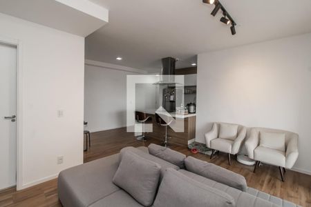 Sala de apartamento à venda com 2 quartos, 84m² em Vila Guilhermina, São Paulo