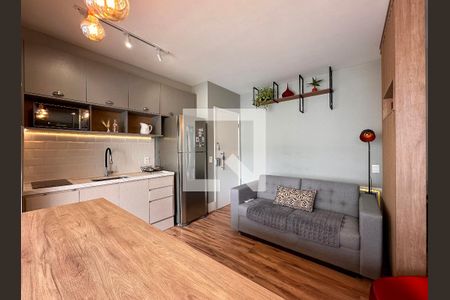 Sala de kitnet/studio à venda com 1 quarto, 38m² em Campo Belo, São Paulo