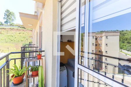 Sacada de apartamento à venda com 2 quartos, 45m² em Ieiri, Várzea Paulista