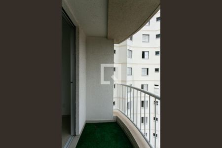 Varanda da Sala de apartamento à venda com 2 quartos, 49m² em Chácara Califórnia, São Paulo