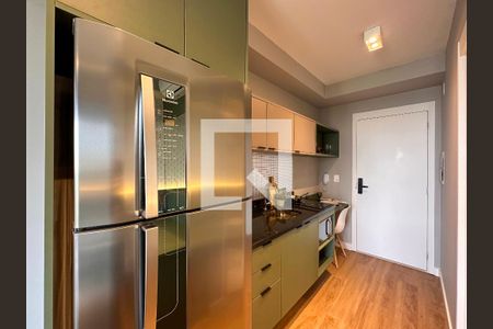 Cozinha de kitnet/studio à venda com 0 quarto, 23m² em Brooklin Paulista, São Paulo