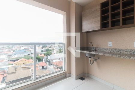 Varanda da Sala de apartamento para alugar com 3 quartos, 90m² em Centro, Poá