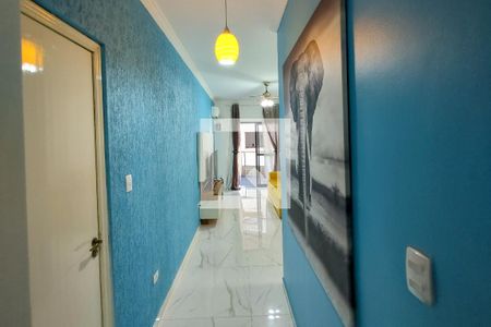 Sala de apartamento para alugar com 1 quarto, 50m² em Aviação, Praia Grande