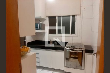 Cozinha - Armários de apartamento à venda com 3 quartos, 80m² em Castelo, Belo Horizonte