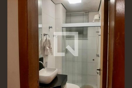 banho 1 de apartamento à venda com 3 quartos, 80m² em Castelo, Belo Horizonte