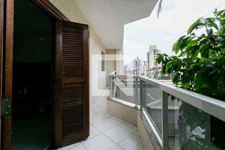 Varanda da Suíte 1 de casa à venda com 4 quartos, 320m² em Vila Aricanduva, São Paulo