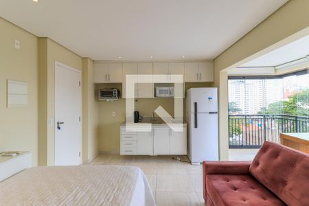 Sala/Quarto de apartamento para alugar com 1 quarto, 33m² em Campo Belo, São Paulo