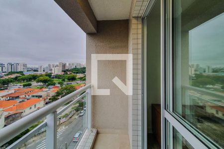 Varanda  de apartamento à venda com 1 quarto, 35m² em Vila Monumento, São Paulo